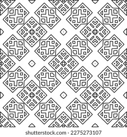 Textura elegante con figuras de líneas.Patrón geométrico en blanco y negro para páginas web, texturas, tarjetas, afiches, tela, textil. Diseño repetitivo gráfico monocromo.