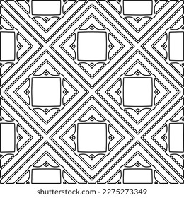 Textura elegante con figuras de líneas.Patrón geométrico en blanco y negro para páginas web, texturas, tarjetas, afiches, tela, textil. Diseño repetitivo gráfico monocromo. 