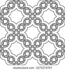 Textura elegante con figuras de líneas.Patrón geométrico en blanco y negro para páginas web, texturas, tarjetas, afiches, tela, textil. Diseño repetitivo gráfico monocromo. 