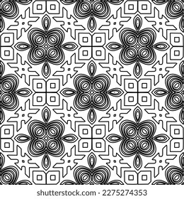 Textura elegante con figuras de líneas.Patrón geométrico en blanco y negro para páginas web, texturas, tarjetas, afiches, tela, textil. Diseño repetitivo gráfico monocromo. 