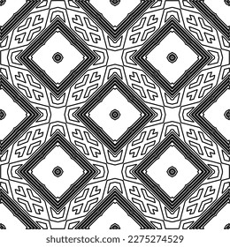 Textura elegante con figuras de líneas.Patrón geométrico en blanco y negro para páginas web, texturas, tarjetas, afiches, tela, textil. Diseño repetitivo gráfico monocromo. 