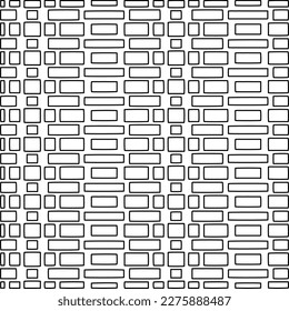 Textura elegante con figuras de líneas.Patrón geométrico en blanco y negro para páginas web, texturas, tarjetas, afiches, tela, textil. Diseño repetitivo gráfico monocromo. 