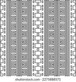 Textura elegante con figuras de líneas.Patrón geométrico en blanco y negro para páginas web, texturas, tarjetas, afiches, tela, textil. Diseño repetitivo gráfico monocromo. 