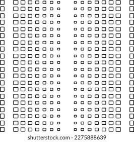 Stylish texture with figures from lines.Abstract geometric black and white pattern for web page, textures, card, poster, fabric, textile. Monochrome graphic repeating design. 