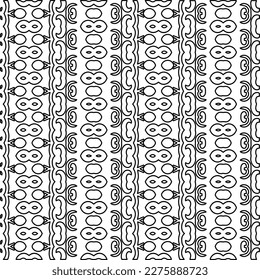 Textura elegante con figuras de líneas.Patrón geométrico en blanco y negro para páginas web, texturas, tarjetas, afiches, tela, textil. Diseño repetitivo gráfico monocromo. 