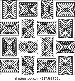 Stylish texture with figures from lines.Abstract geometric black and white pattern for web page, textures, card, poster, fabric, textile. Monochrome graphic repeating design. 