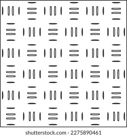 Stylish texture with figures from lines.Abstract geometric black and white pattern for web page, textures, card, poster, fabric, textile. Monochrome graphic repeating design. 