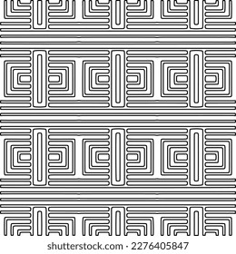 Textura elegante con figuras de líneas.Patrón geométrico en blanco y negro para páginas web, texturas, tarjetas, afiches, tela, textil. Diseño repetitivo gráfico monocromo. 