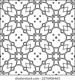 Textura elegante con figuras de líneas.Patrón geométrico en blanco y negro para páginas web, texturas, tarjetas, afiches, tela, textil. Diseño repetitivo gráfico monocromo. 