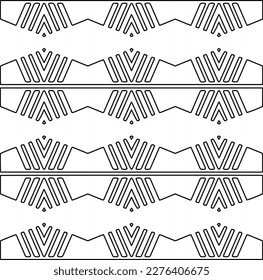 Textura elegante con figuras de líneas.Patrón geométrico en blanco y negro para páginas web, texturas, tarjetas, afiches, tela, textil. Diseño repetitivo gráfico monocromo. 