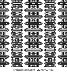 Stylish texture with figures from lines.Abstract geometric black and white pattern for web page, textures, card, poster, fabric, textile. Monochrome graphic repeating design. 