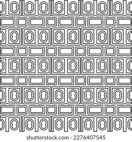 Textura elegante con figuras de líneas.Patrón geométrico en blanco y negro para páginas web, texturas, tarjetas, afiches, tela, textil. Diseño repetitivo gráfico monocromo. 
