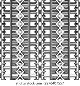 Stylish texture with figures from lines.Abstract geometric black and white pattern for web page, textures, card, poster, fabric, textile. Monochrome graphic repeating design. 