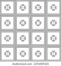 Stylish texture with figures from lines.Abstract geometric black and white pattern for web page, textures, card, poster, fabric, textile. Monochrome graphic repeating design. 