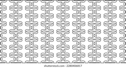 Textura elegante con figuras de líneas.Patrón geométrico en blanco y negro para páginas web, texturas, tarjetas, afiches, tela, textil. Diseño repetitivo gráfico monocromo. 