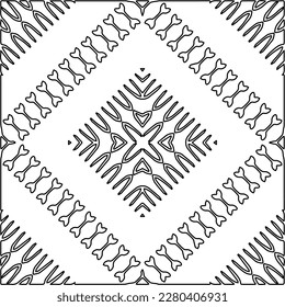 Textura elegante con figuras de líneas.Patrón geométrico en blanco y negro para páginas web, texturas, tarjetas, afiches, tela, textil. Diseño repetitivo gráfico monocromo. 