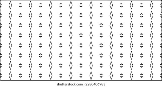 Stylish texture with figures from lines.Abstract geometric black and white pattern for web page, textures, card, poster, fabric, textile. Monochrome graphic repeating design. 