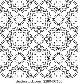 Textura elegante con figuras de líneas.Patrón geométrico en blanco y negro para páginas web, texturas, tarjetas, afiches, tela, textil. Diseño repetitivo gráfico monocromo. 