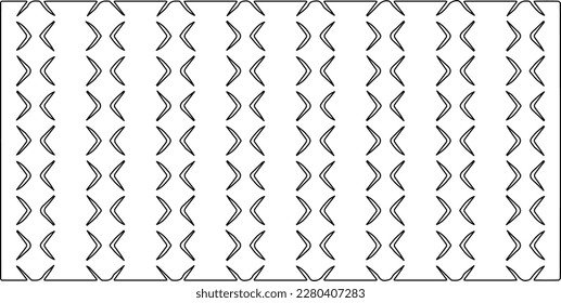 Stylish texture with figures from lines.Abstract geometric black and white pattern for web page, textures, card, poster, fabric, textile. Monochrome graphic repeating design. 