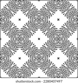Textura elegante con figuras de líneas.Patrón geométrico en blanco y negro para páginas web, texturas, tarjetas, afiches, tela, textil. Diseño repetitivo gráfico monocromo. 