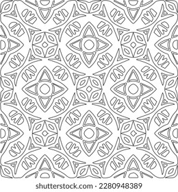 Textura elegante con figuras de líneas.Patrón geométrico en blanco y negro para páginas web, texturas, tarjetas, afiches, tela, textil. Diseño repetitivo gráfico monocromo. 