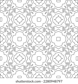Textura elegante con figuras de líneas.Patrón geométrico en blanco y negro para páginas web, texturas, tarjetas, afiches, tela, textil. Diseño repetitivo gráfico monocromo. 