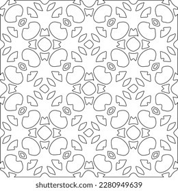 Textura elegante con figuras de líneas.Patrón geométrico en blanco y negro para páginas web, texturas, tarjetas, afiches, tela, textil. Diseño repetitivo gráfico monocromo. 