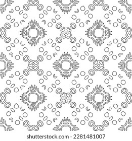Textura elegante con figuras de líneas.Patrón geométrico en blanco y negro para páginas web, texturas, tarjetas, afiches, tela, textil. Diseño repetitivo gráfico monocromo. 
