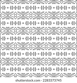 Textura elegante con figuras de líneas.Patrón geométrico en blanco y negro para páginas web, texturas, tarjetas, afiches, tela, textil. Diseño repetitivo gráfico monocromo. 