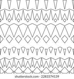 Textura elegante con figuras de líneas.Patrón geométrico en blanco y negro para páginas web, texturas, tarjetas, afiches, tela, textil. Diseño repetitivo gráfico monocromo. 