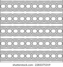 Textura elegante con figuras de líneas.Patrón geométrico en blanco y negro para páginas web, texturas, tarjetas, afiches, tela, textil. Diseño repetitivo gráfico monocromo. 