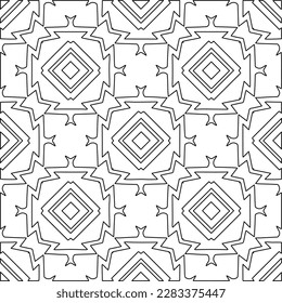 Textura elegante con figuras de líneas.Patrón geométrico en blanco y negro para páginas web, texturas, tarjetas, afiches, tela, textil. Diseño repetitivo gráfico monocromo. 