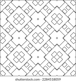 Textura elegante con figuras de líneas.Patrón geométrico en blanco y negro para páginas web, texturas, tarjetas, afiches, tela, textil. Diseño repetitivo gráfico monocromo. 