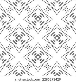 Textura elegante con figuras de líneas.Patrón geométrico en blanco y negro para páginas web, texturas, tarjetas, afiches, tela, textil. Diseño repetitivo gráfico monocromo. 