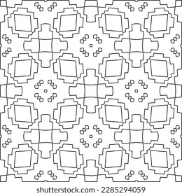 Textura elegante con figuras de líneas.Patrón geométrico en blanco y negro para páginas web, texturas, tarjetas, afiches, tela, textil. Diseño repetitivo gráfico monocromo. 