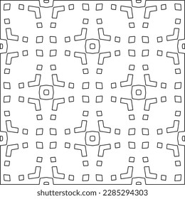 Textura elegante con figuras de líneas.Patrón geométrico en blanco y negro para páginas web, texturas, tarjetas, afiches, tela, textil. Diseño repetitivo gráfico monocromo. 
