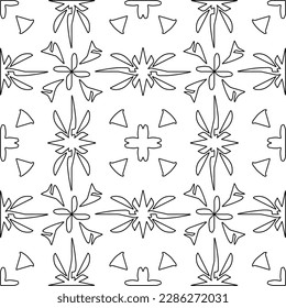 Textura elegante con figuras de líneas.Patrón geométrico en blanco y negro para páginas web, texturas, tarjetas, afiches, tela, textil. Diseño repetitivo gráfico monocromo. 