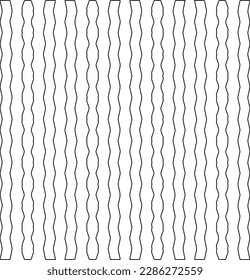 Stylish texture with figures from lines.Abstract geometric black and white pattern for web page, textures, card, poster, fabric, textile. Monochrome graphic repeating design. 