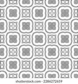 Textura elegante con figuras de líneas.Patrón geométrico en blanco y negro para páginas web, texturas, tarjetas, afiches, tela, textil. Diseño repetitivo gráfico monocromo. 