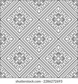 Textura elegante con figuras de líneas.Patrón geométrico en blanco y negro para páginas web, texturas, tarjetas, afiches, tela, textil. Diseño repetitivo gráfico monocromo. 