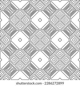 Textura elegante con figuras de líneas.Patrón geométrico en blanco y negro para páginas web, texturas, tarjetas, afiches, tela, textil. Diseño repetitivo gráfico monocromo. 