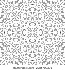 Textura elegante con figuras de líneas.Patrón geométrico en blanco y negro para páginas web, texturas, tarjetas, afiches, tela, textil. Diseño repetitivo gráfico monocromo. 