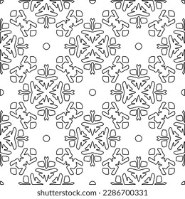 Textura elegante con figuras de líneas.Patrón geométrico en blanco y negro para páginas web, texturas, tarjetas, afiches, tela, textil. Diseño repetitivo gráfico monocromo. 