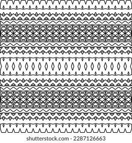 Textura elegante con figuras de líneas.Patrón geométrico en blanco y negro para páginas web, texturas, tarjetas, afiches, tela, textil. Diseño repetitivo gráfico monocromo. 