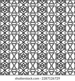 Textura elegante con figuras de líneas.Patrón geométrico en blanco y negro para páginas web, texturas, tarjetas, afiches, tela, textil. Diseño repetitivo gráfico monocromo. 