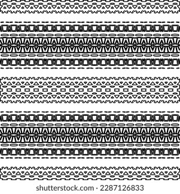 Stylish texture with figures from lines.Abstract geometric black and white pattern for web page, textures, card, poster, fabric, textile. Monochrome graphic repeating design. 