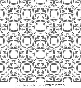 Textura elegante con figuras de líneas.Patrón geométrico en blanco y negro para páginas web, texturas, tarjetas, afiches, tela, textil. Diseño repetitivo gráfico monocromo. 
