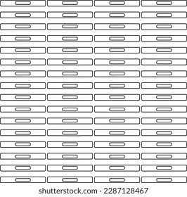 Textura elegante con figuras de líneas.Patrón geométrico en blanco y negro para páginas web, texturas, tarjetas, afiches, tela, textil. Diseño repetitivo gráfico monocromo. 