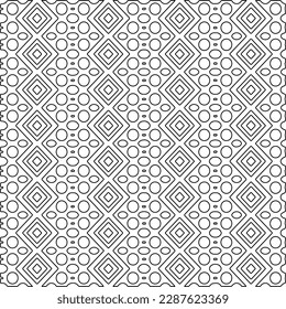  Textura elegante con figuras de líneas.Patrón geométrico en blanco y negro para páginas web, texturas, tarjetas, afiches, tela, textil. Diseño repetitivo gráfico monocromo.