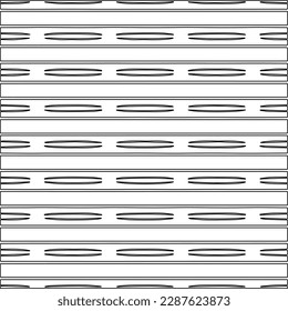  Stylish texture with figures from lines.Abstract geometric black and white pattern for web page, textures, card, poster, fabric, textile. Monochrome graphic repeating design. 